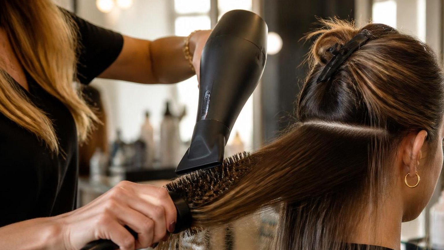 Blow dry or air dry — shown step by step in this guide