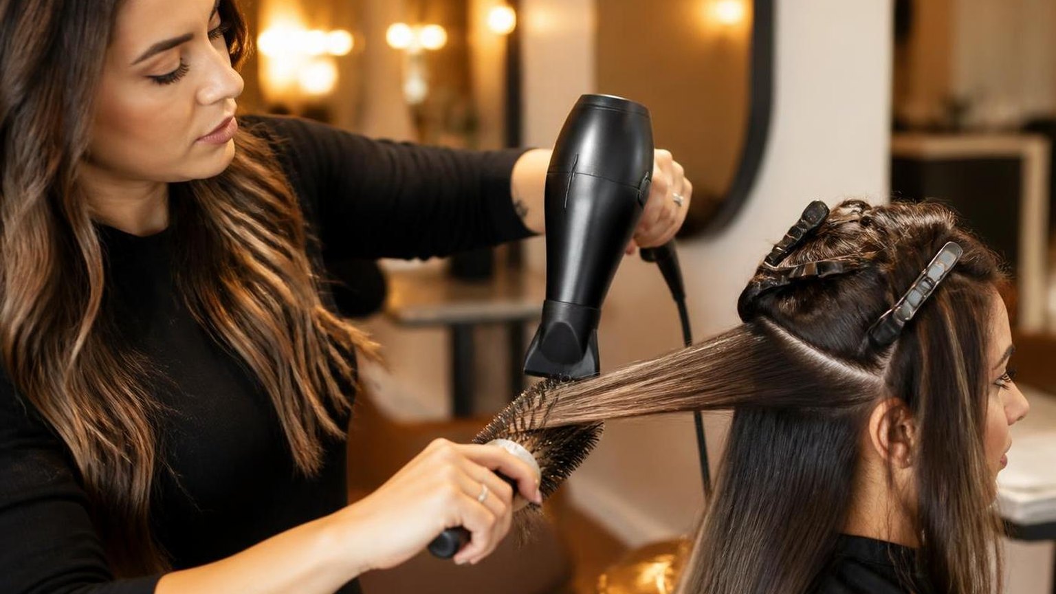 What a blow dry bar is, and how the model works — shown step by step in this guide
