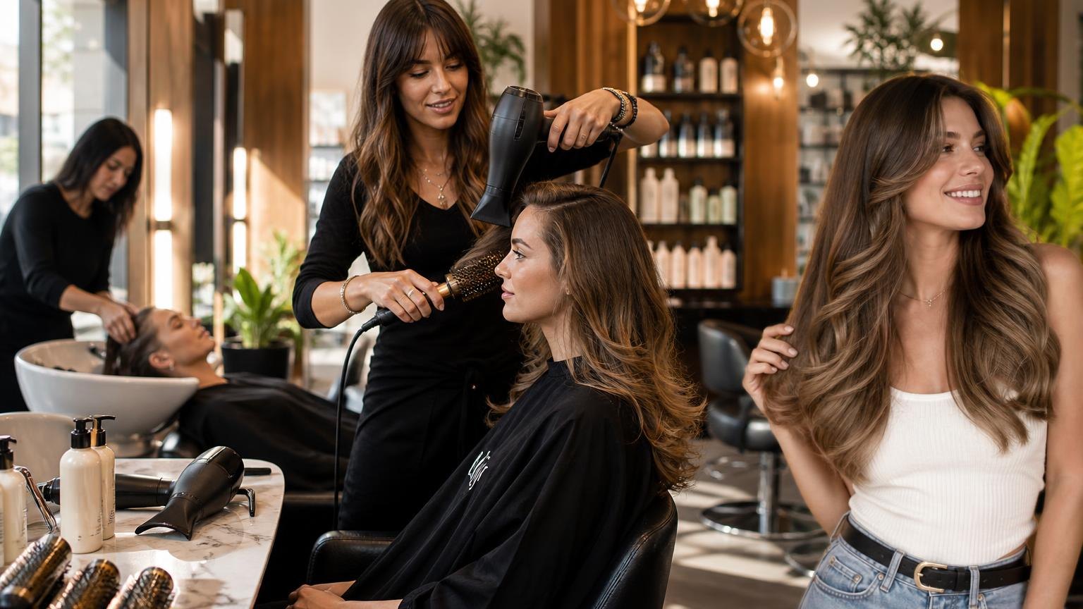 What a blow dry bar is, and how the model works