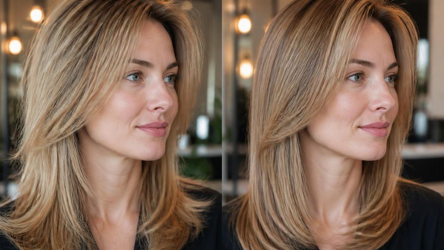 Blow drying fine hair for volume that holds — shown step by step in this guide