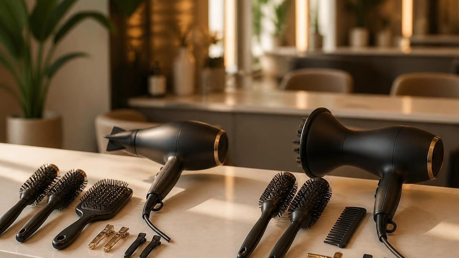 What a blowout is, and how it differs from a blow dry — shown step by step in this guide