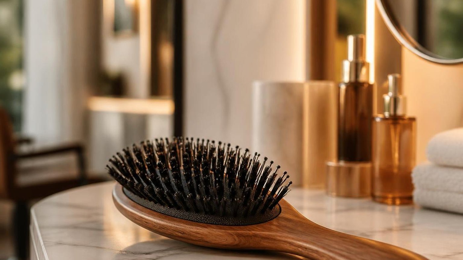 Boar, nylon or mixed: choosing round brush bristles