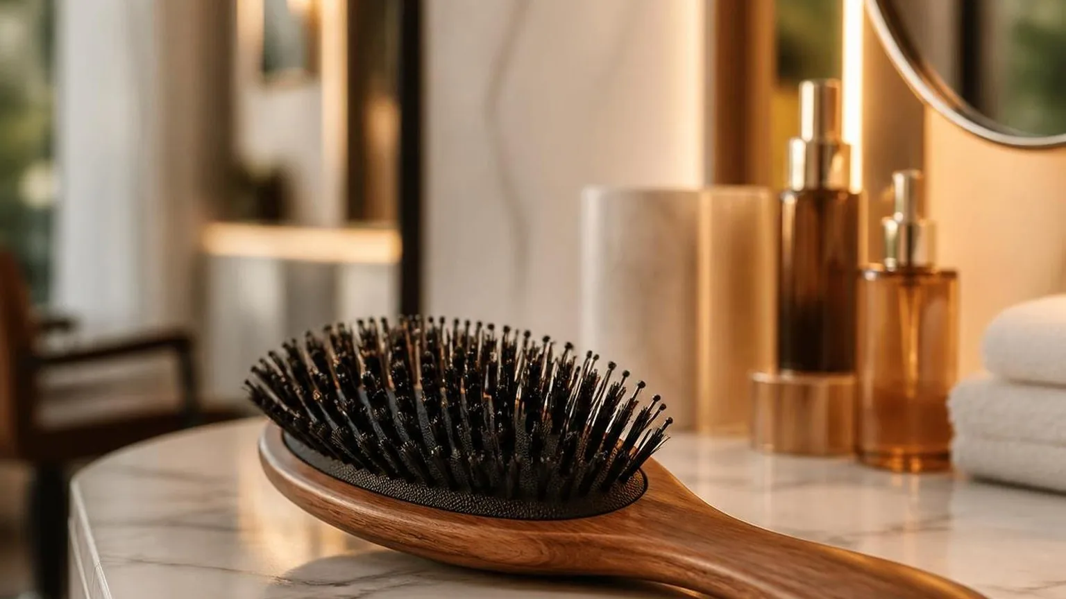 Boar, nylon or mixed: choosing round brush bristles