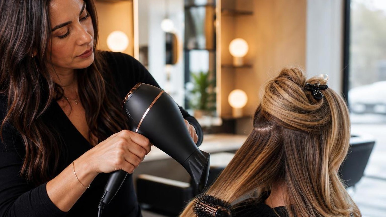 Choosing a professional dryer — shown step by step in this guide