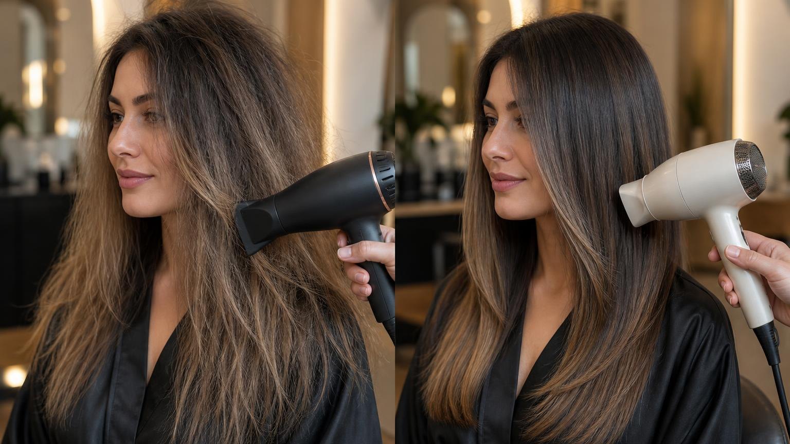Hair dryer wattage, and why more is not better — shown step by step in this guide