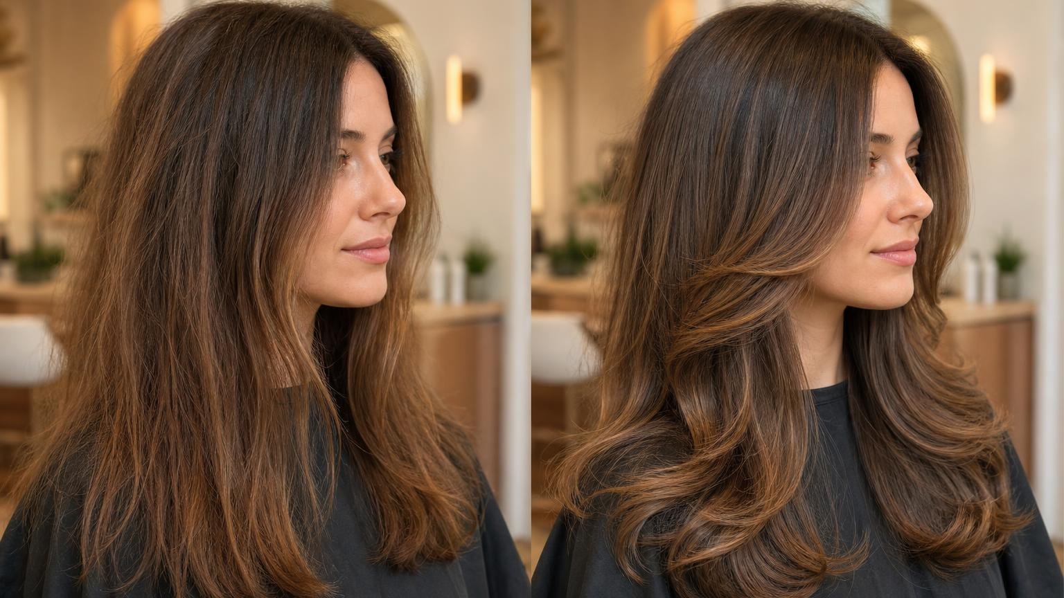 How long a blow dry should actually take — shown step by step in this guide
