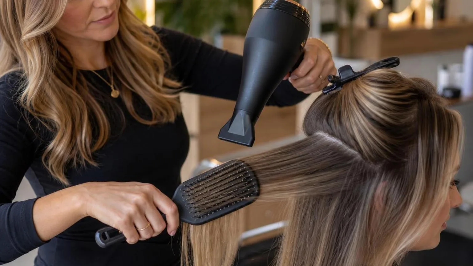 What a paddle brush is actually for — shown step by step in this guide