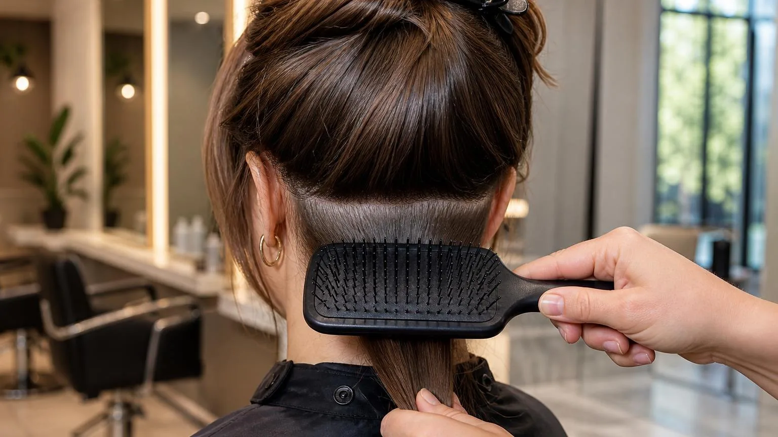 What a paddle brush is actually for — shown step by step in this guide