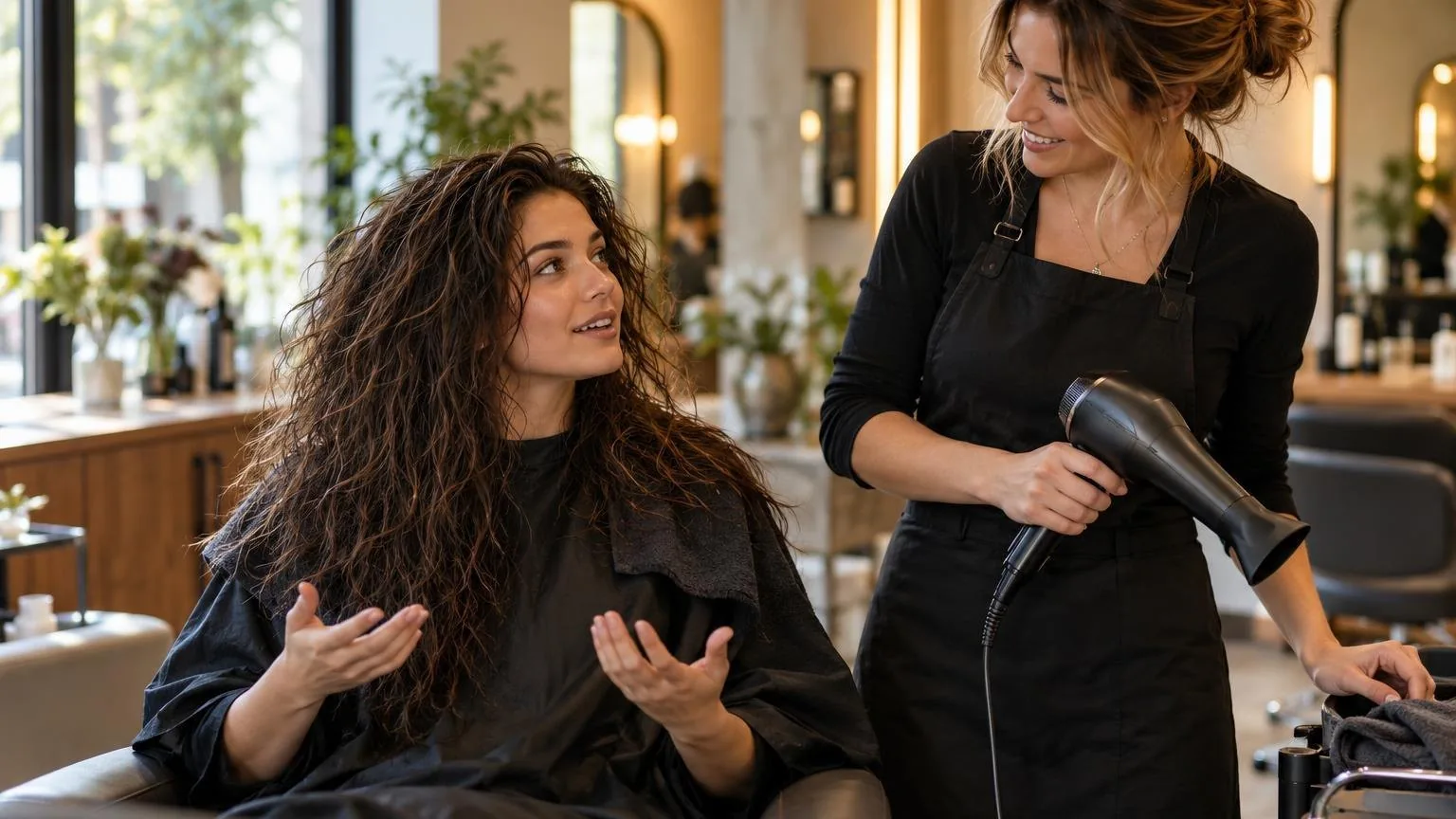 Blow drying thick hair faster without cutting corners