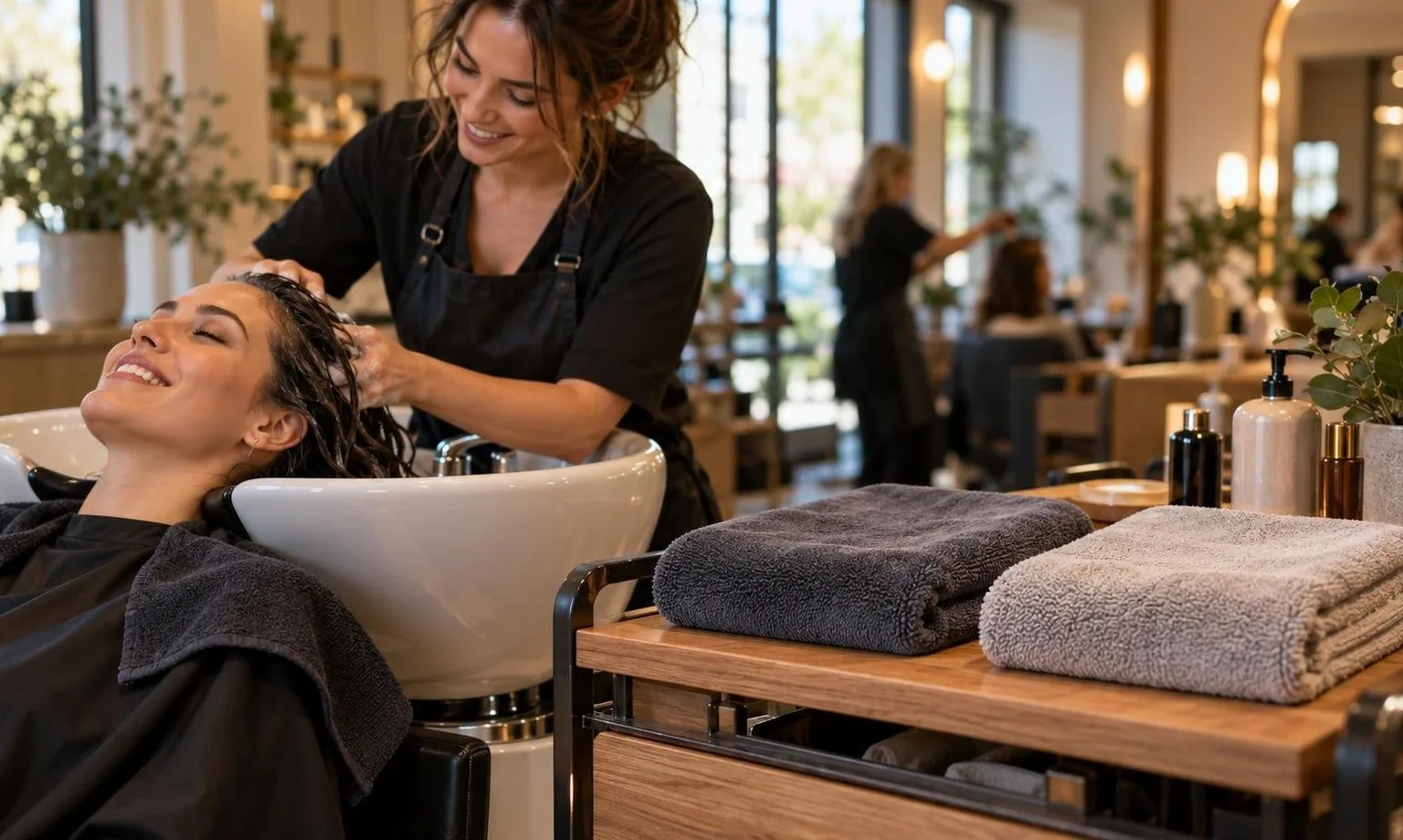 Microfibre or cotton: what the towel changes